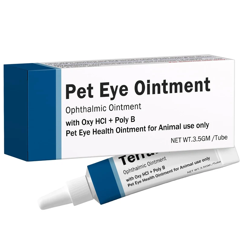 Soecancer Pommade Oculaire pour Animaux – Chats, Chiens, Chevaux (3,5 g)