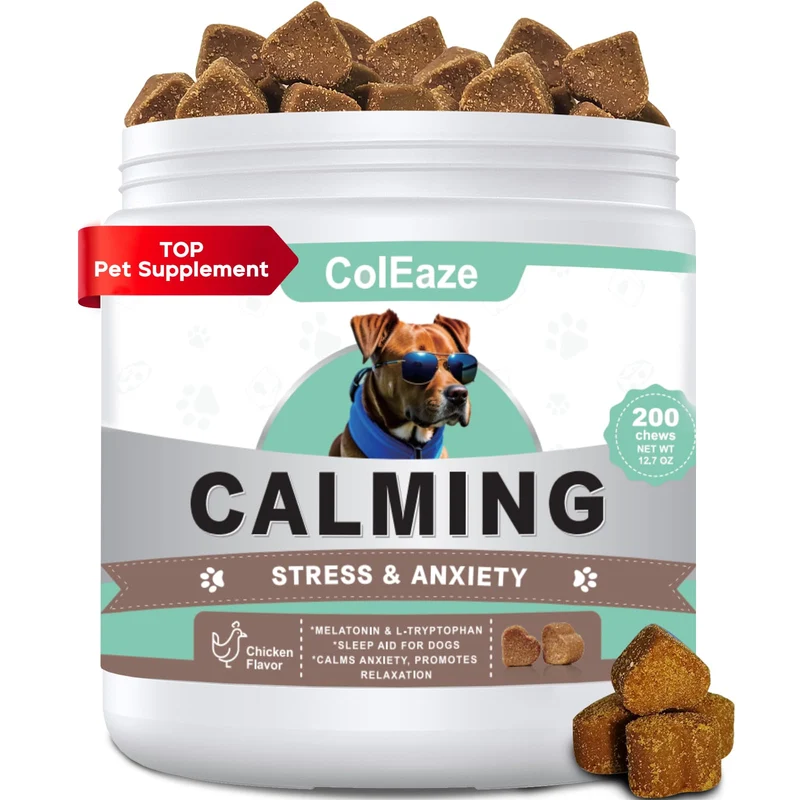 ColEaze Friandises Apaisantes pour Chiens – Calme et Relaxation Naturels
