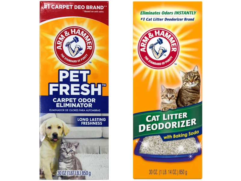 Arm & Hammer Kit Contrôle Odeurs Animaux – Duo 30 oz, Fraîcheur Durable