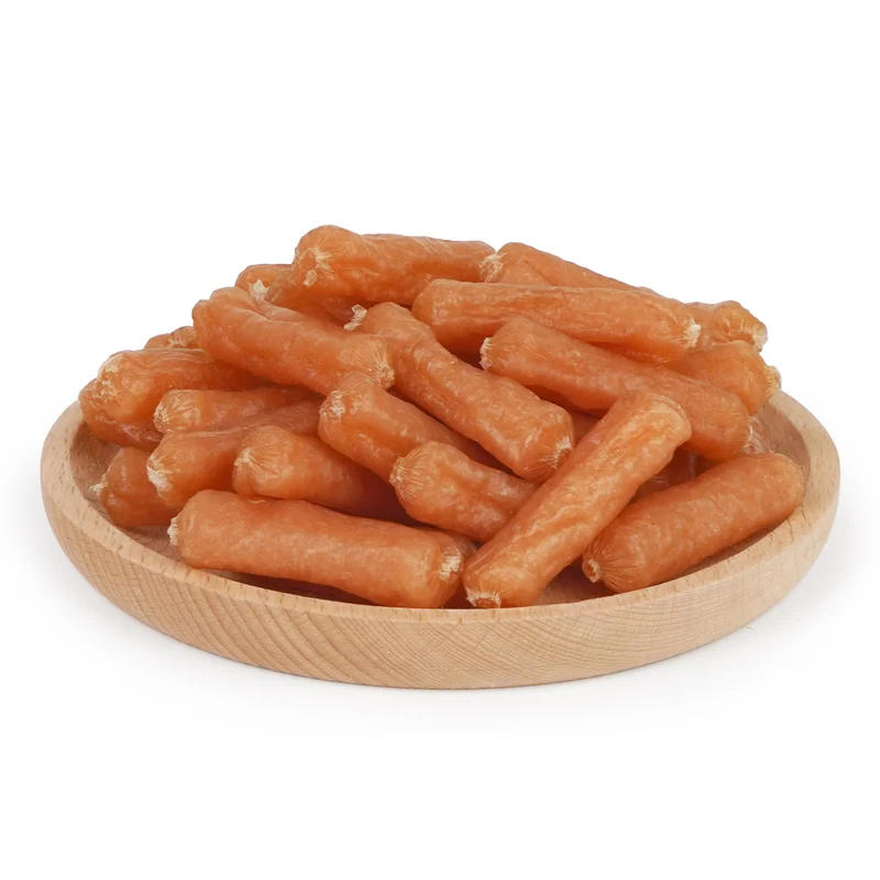 MON2SUN Friandises pour chiens — Saucisse au poulet molle et moelleuse, sans céréales et sans gluten, 2 pouces, 300 g