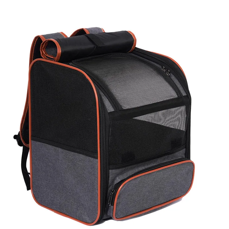 Pesen Porte-Chats et Petits Animaux – Sac à Dos Respirant et Pliable, Conforme Avion