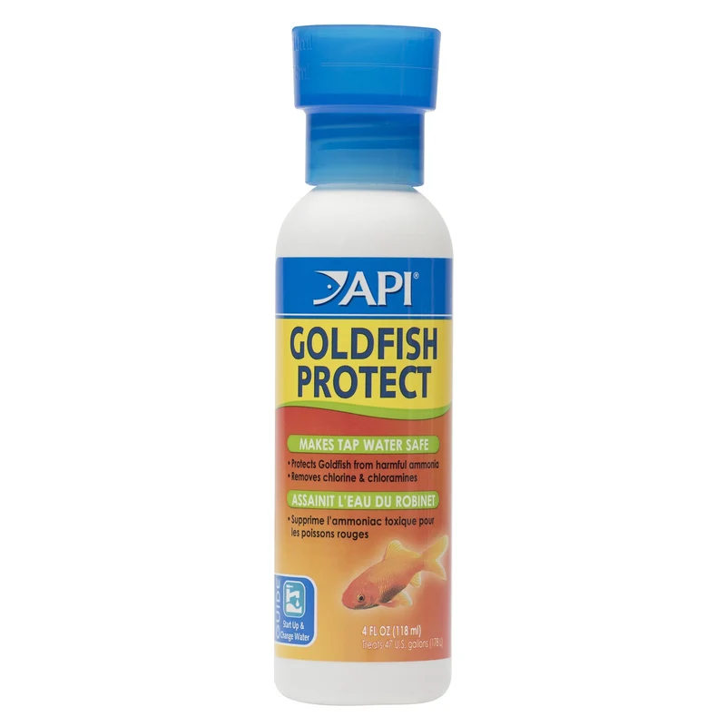 API Protéger Poisson Rouge – Conditionneur d’Eau pour Aquarium, Bouteille 118 ml