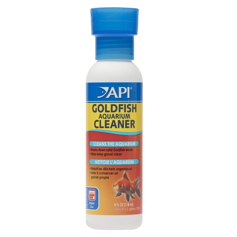 API Nettoyeur d'Aquarium Poissons Rouges – Bouteille 4 oz