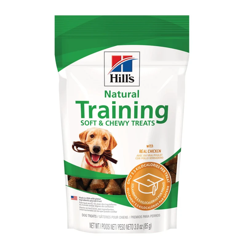 Hill's Friandises naturelles d'entraînement pour chiens - Poulet, sac de 3 oz