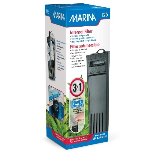 Filtre submersible Marina i25 - Pour aquariums jusqu’à 25 L (6,6 gal US)