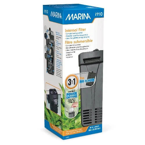 Filtre à moteur submersible Marina i110 - Pour aquariums jusqu’à 100 L (25 gal US)