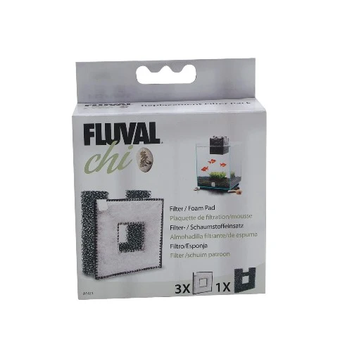 Bloc de mousse et plaquette filtrante Chi Fluval de rechange