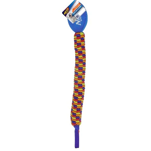 Scoubidou carré à tirer Nerf Dog, petit, 48 cm (19 po)