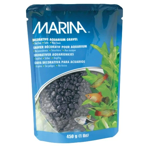 Gravier décoratif Marina - Violet - 450 gr (1 lb)