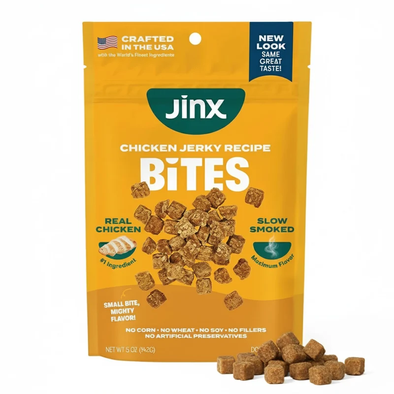 Jinx – Bouchées de Poulet pour Chiens – Friandises Douces et Naturelles, 5 onces