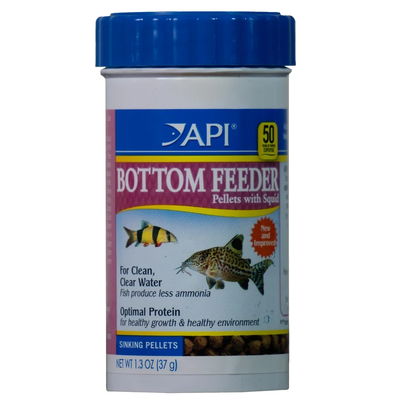 API Granulés pour poissons du fond à base de calmar – Conteneur 1,3 oz