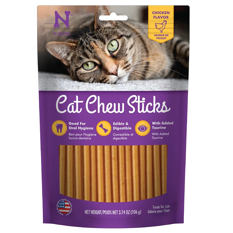 Friandises à mâcher N-Bone pour chats – Violet, 105 g