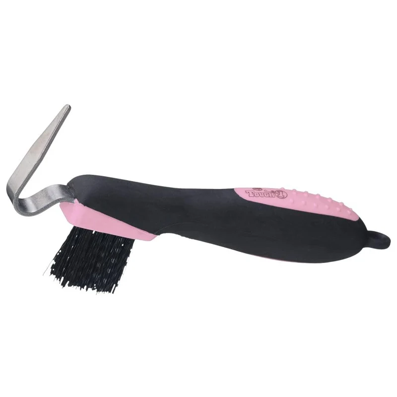 Tough 1 Pince à sabot et brosse – Prise en main confortable, Rose