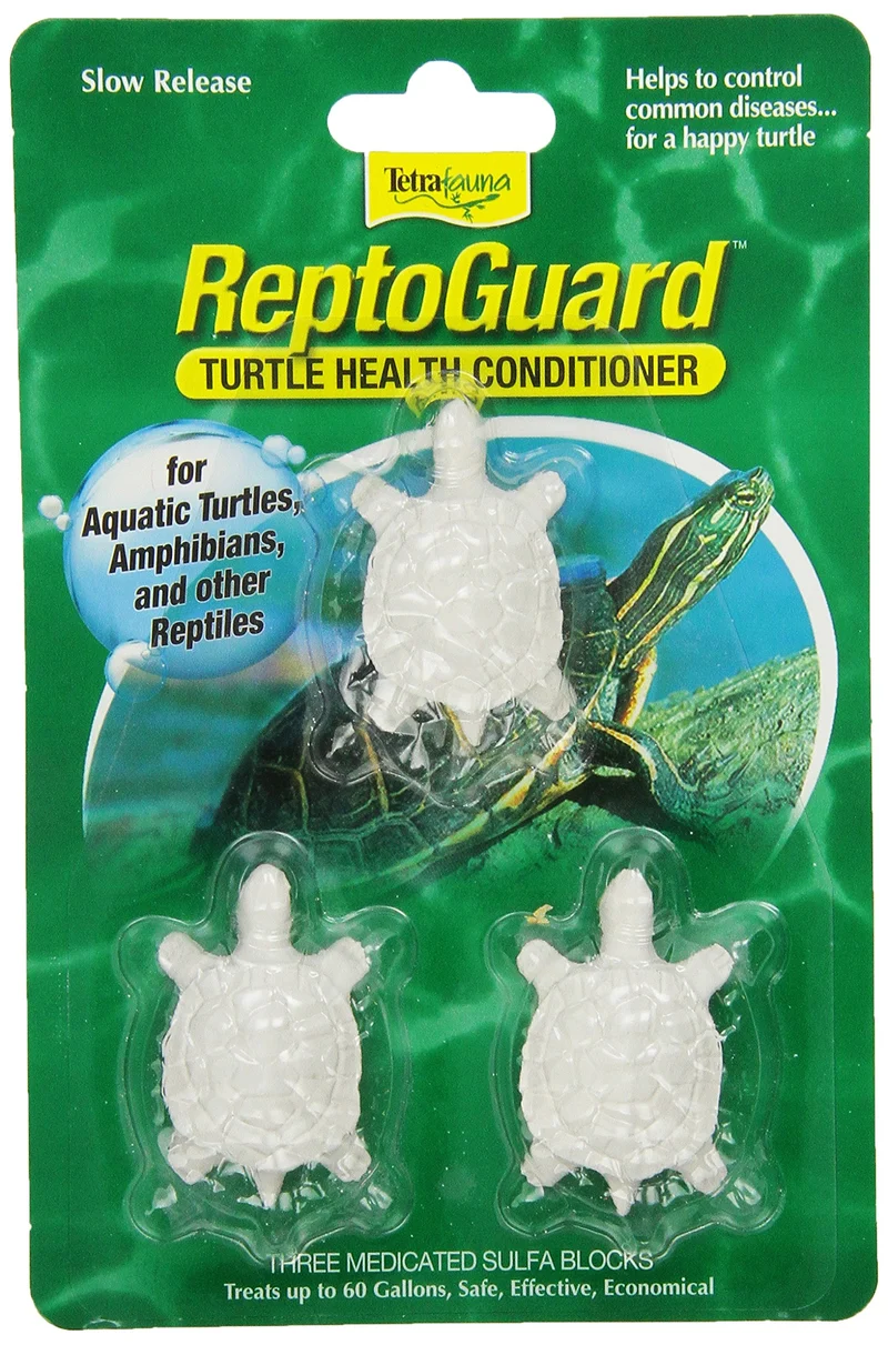 ReptoGuard Santé Tortue de TetraFauna – Bloc Lent (3 Unités) | AquaSafe Compatible