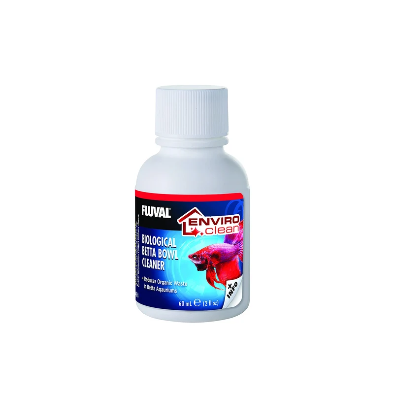 Fluval Betta Enviro Clean – Traitement biologique pour eau d’aquarium Betta, flacon 60 ml
