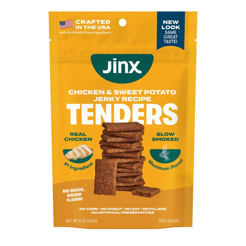 Jinx Friandises de Poulet – Tendres et Douces, Ingrédients 100% Naturels, 142 g (5 onces)