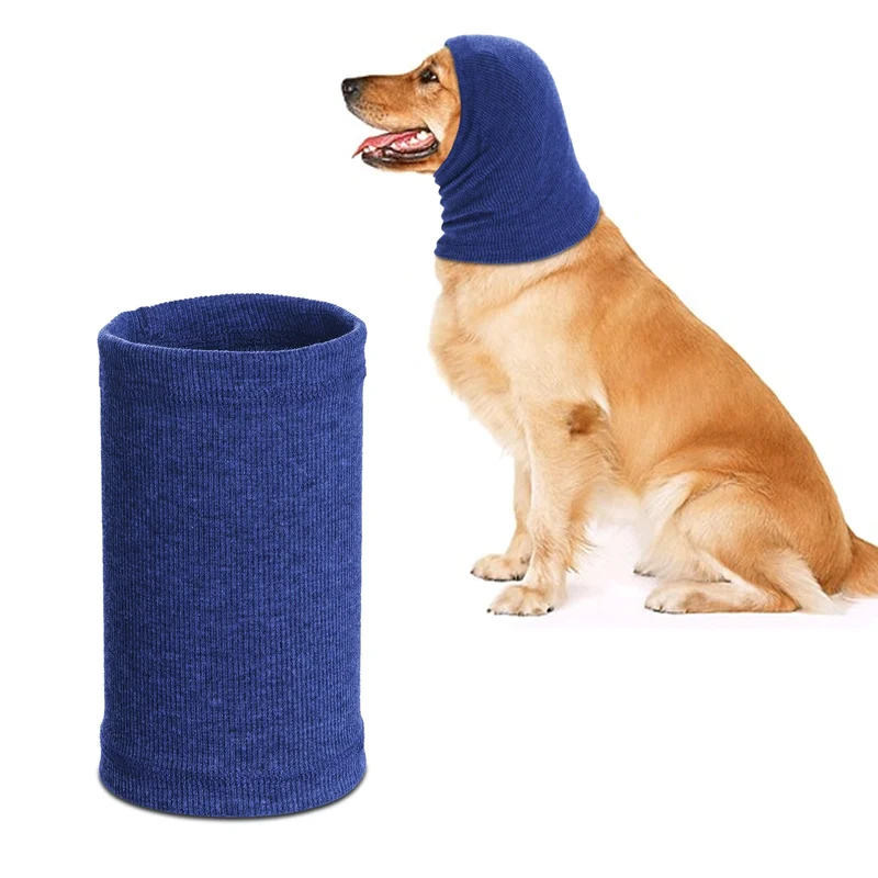 Rbenxia Cache-oreilles pour Chien Bleu – Bruit et Chaleur (Grand)