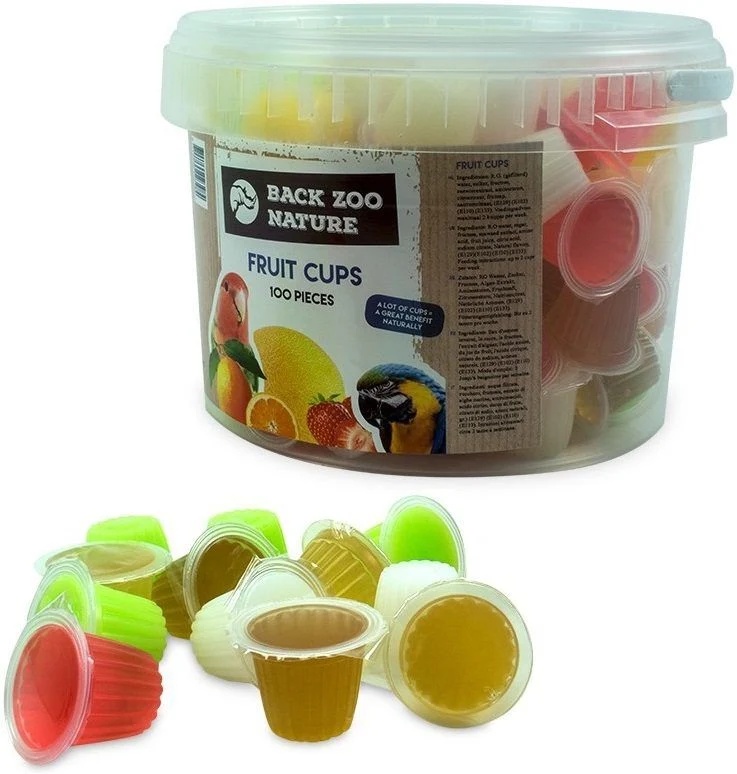 Seau de mélange de fruits 100 pièces - Back Zoo Nature