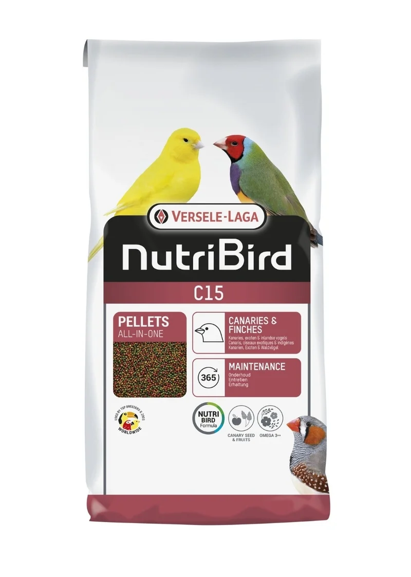 Nutribird C15 Aliment d'entretien pour canaris 10 kg (remplace Perle Morbide) - Nourriture pour oiseaux