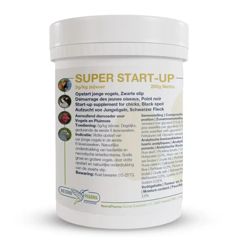 Super Start-Up 200 Gramme - Neornipharma - Contre la Mortalité des Déchets et la Diarrhée - Neorni