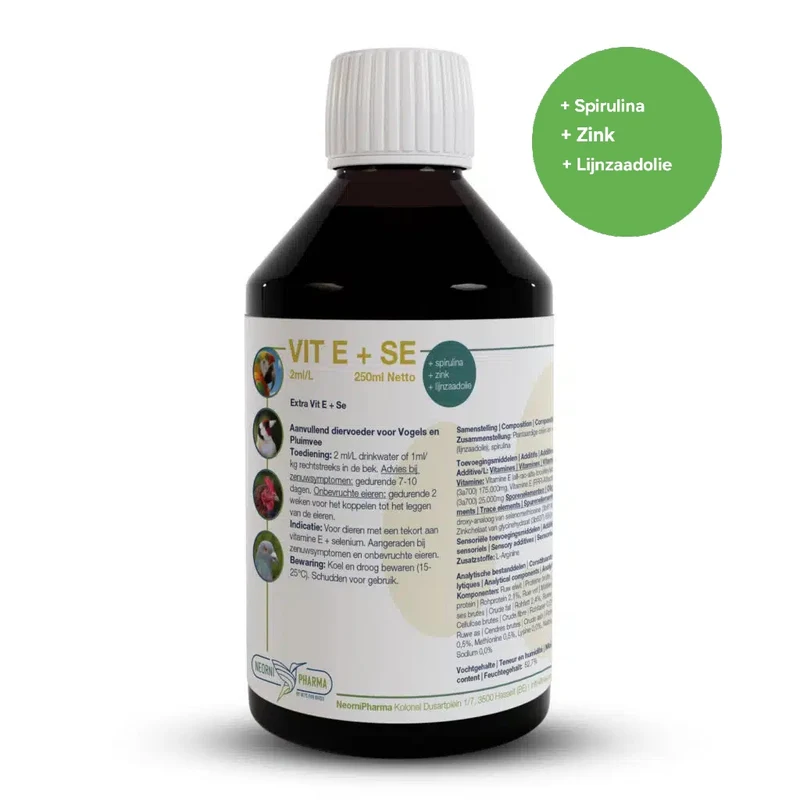 Vitamine E + Se 250 ml - Forme et fertilité - Neornipharma