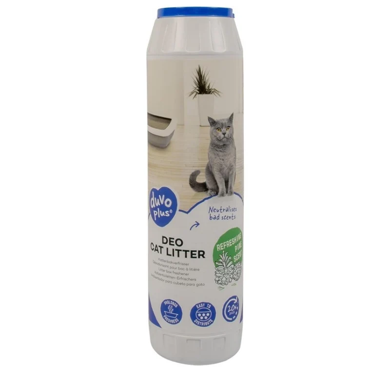 Duvo+ Désodorisant pour litière pour chat Senteur Denne