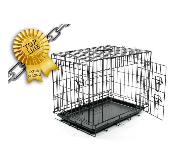 Duvo+ Cage fil noir M 47x77x55 cm
