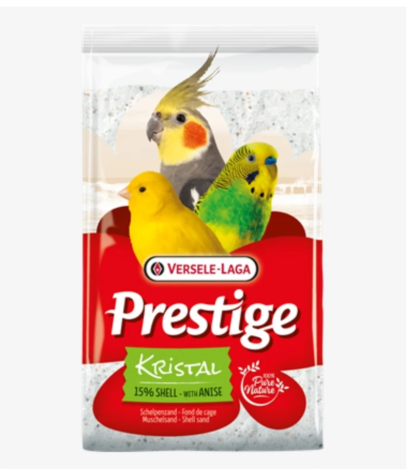 Prestige Shell Sand Crystal - Blanc 25kg - Versele Laga