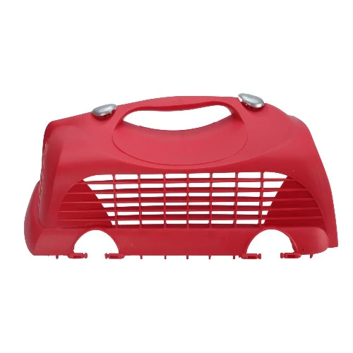 Porte supérieure gauche avec deux attaches pour cage de transport Cabrio Catit, rouge cerise