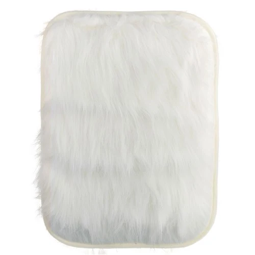 Coussin de fourrure synthétique V-Furry pour meuble Vesper, 28 x 38 cm