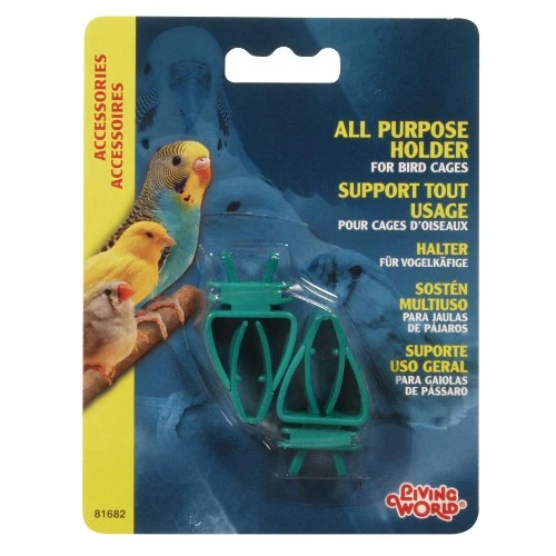 Support polyvalent Living World en plastique - Paquet de 2