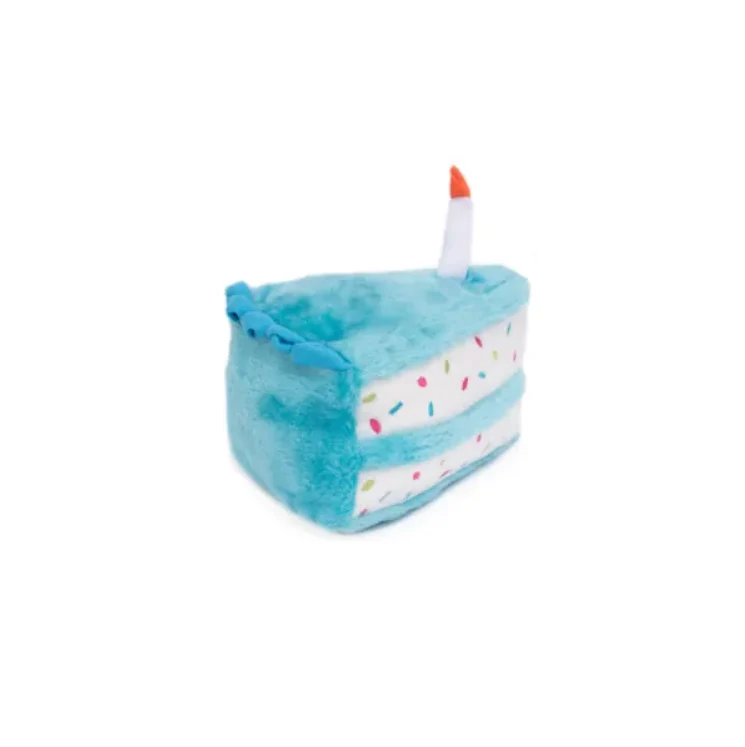 Jouet pour chien peluche Zippy Paws - Gâteau bleu