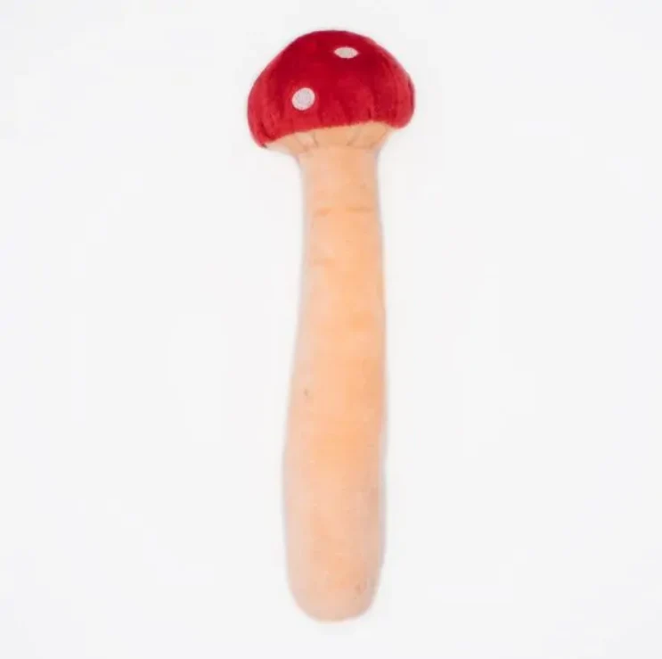 Jouet pour chien peluche Zippy Paws - Jiggle Champignon