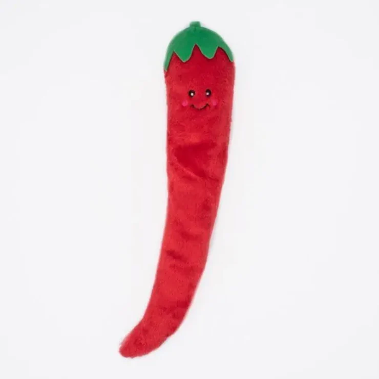 Jouet pour chien peluche Zippy Paws - Jiggle piment