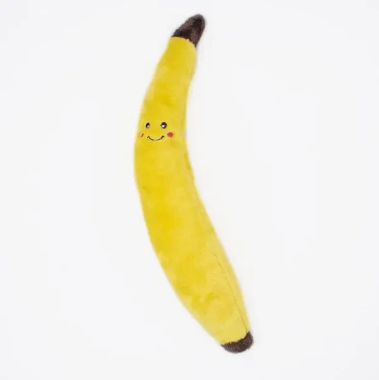 Jouet pour chien peluche Zippy Paws - Jiggle Banane