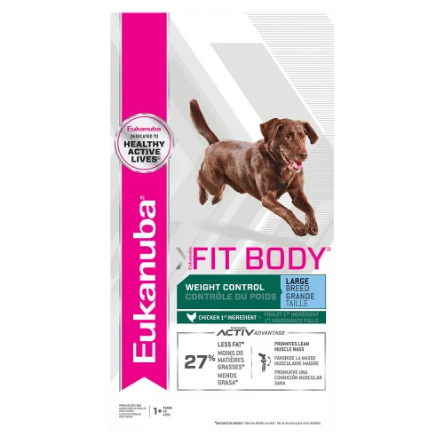 Nourriture Eukanuba - Contrôle de poids - Grande race - 28lb