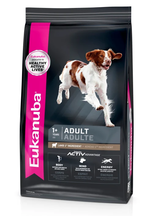 Nourriture Eukanuba adulte à l'agneau 30lb