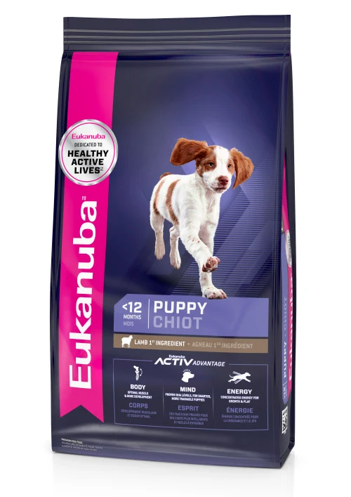 Nourriture Eukanuba chiot à l'agneau 30lb