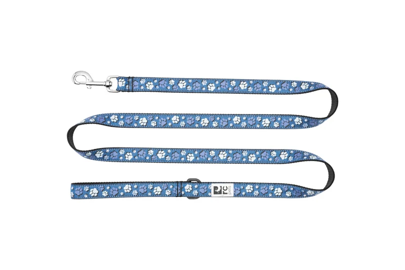 Laisse RC Pet - Traces de pas bleues