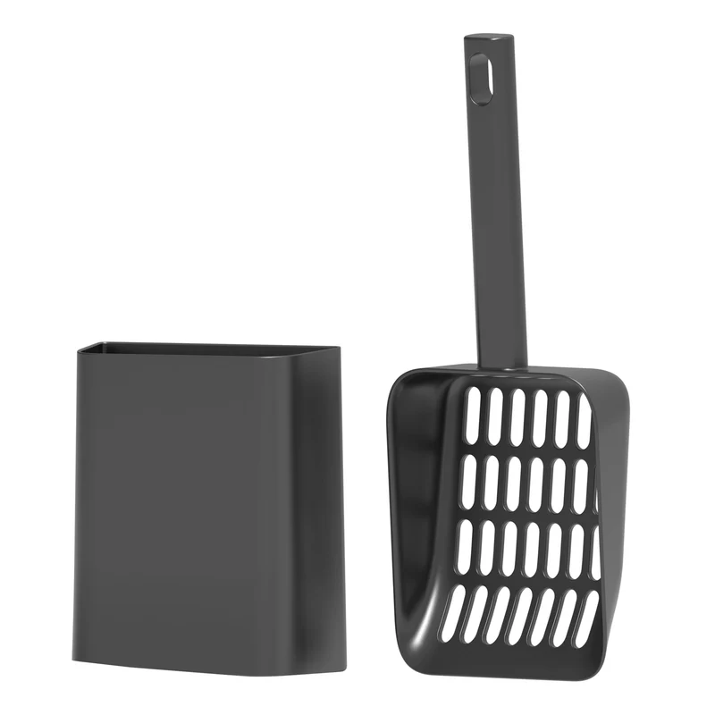 Hychipet Pelle-litière 2 en 1 pour Chat avec Support – Nettoyage Facile et Durable