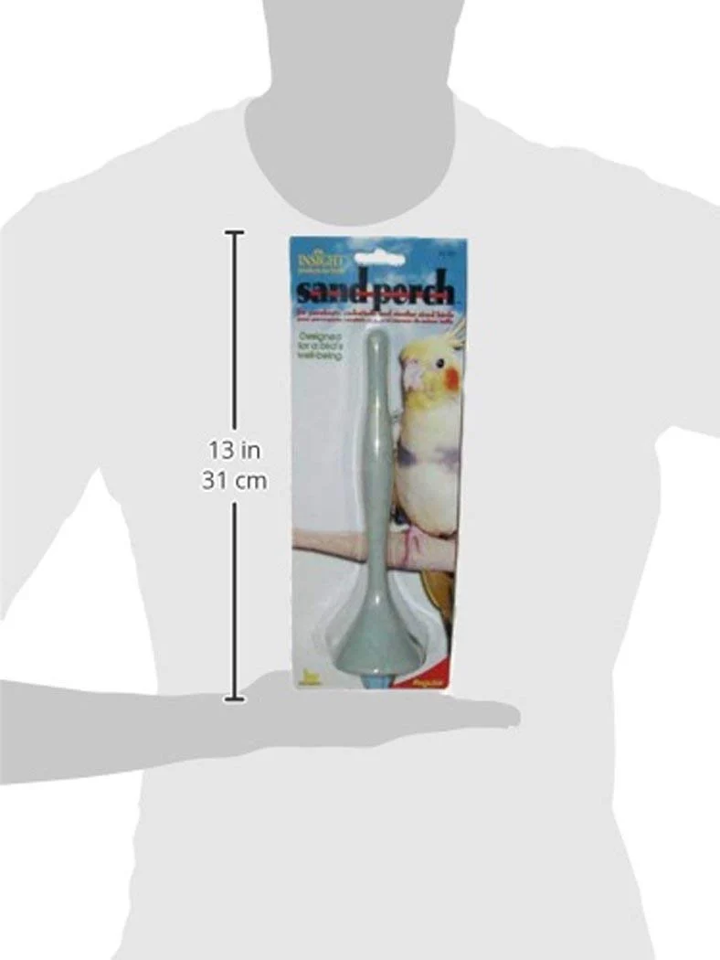 Perchoir Sable Insight JW pour Oiseaux – Taille Régulière, Couleurs Assorties