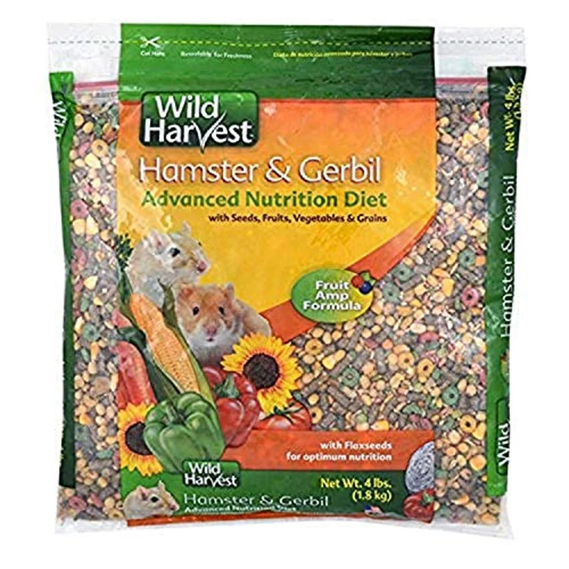 Wild Harvest Alimentation Avancée pour Hamsters et Gerbilles – 4 Livres (E1950W) – Multicolore