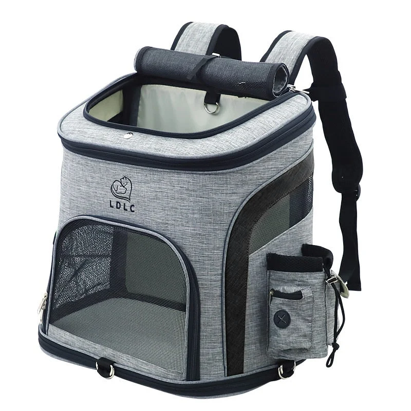 Grand sac à dos de transport pour chat