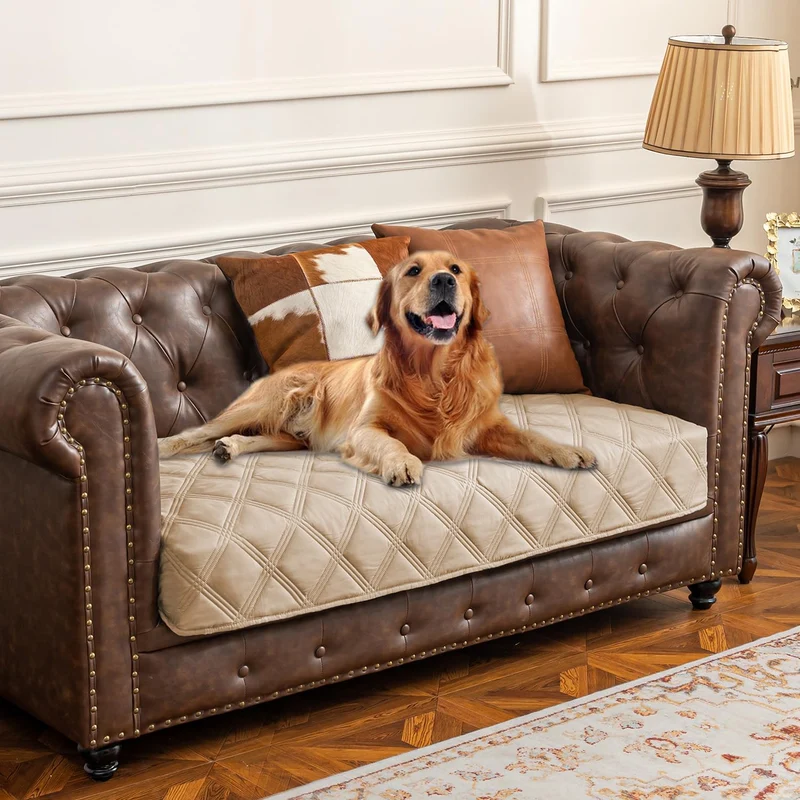 Ameritex Housse Imperméable pour Chien — Protège Canapés, Lits et Meubles