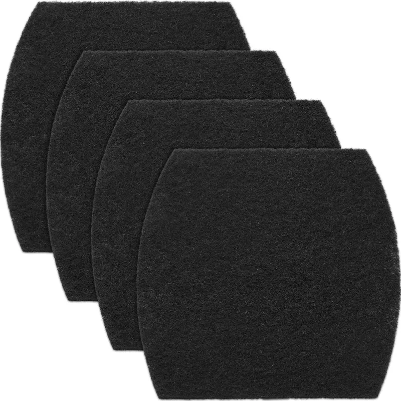USEAMIE Filtres Charbon Actif pour Litière – Compatibles Petmate Booda Dome Clean Step (Lot de 4)