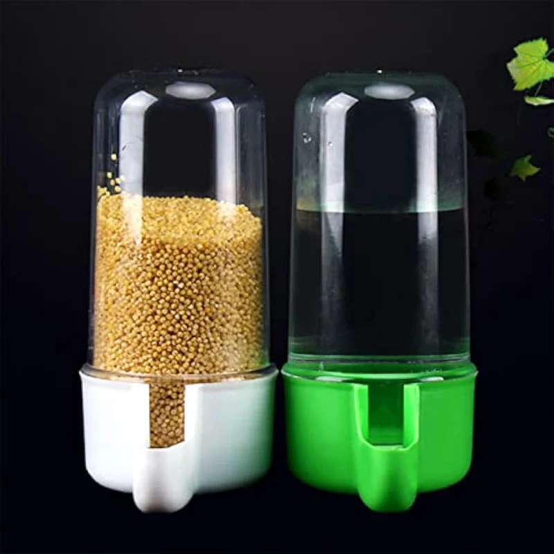 Yamibobo Distributeur d'eau et nourriture pour oiseaux - 2 unités, 200 ml