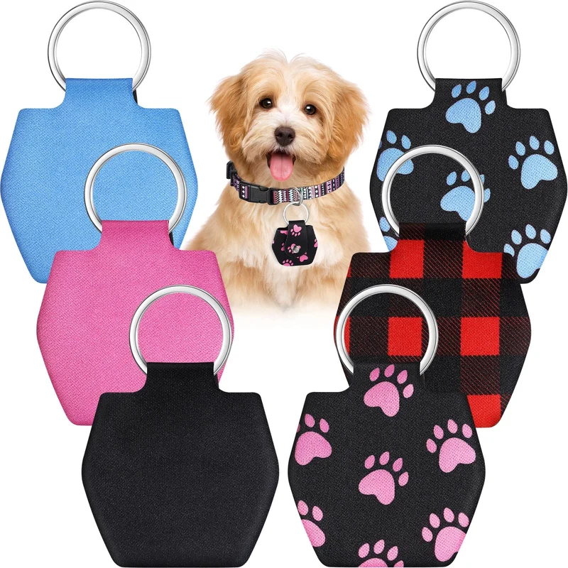 Reginary – 6 pièces silenceurs pour médaillon chien | Protège l'identification et réduit le bruit