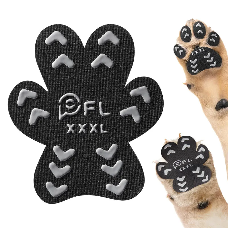 Pick For Life – Coussinets Antidérapants pour Pattes de Chien Âgé, Traction sur Sol Glissant – 12 Ensembles (48 pièces) XXXL (80+ lb)