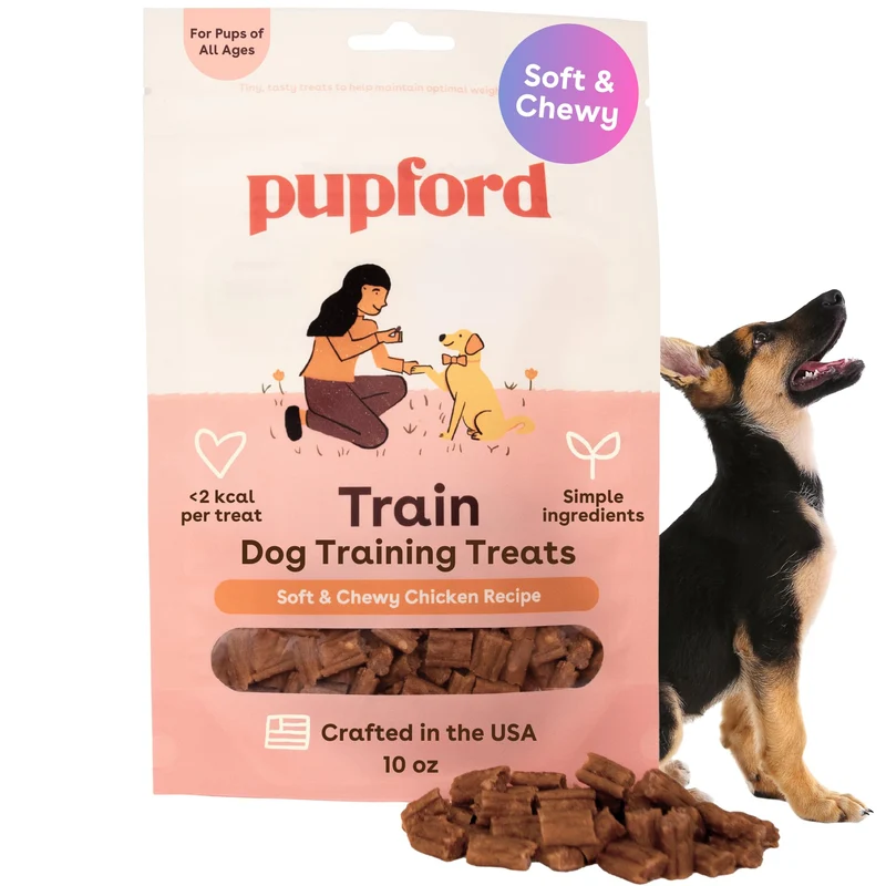 Pupford Friandises d'entraînement — Douces et moelleuses au poulet (10 oz)