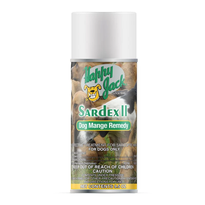 Happy Jack Sardex – Traitement anti-mange pour chiens, inodore et sans graisse (9,5 oz)